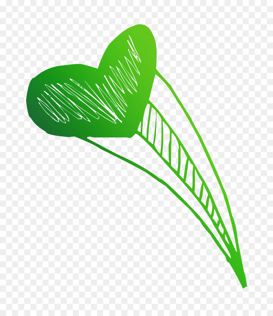 Hoja，Verde PNG