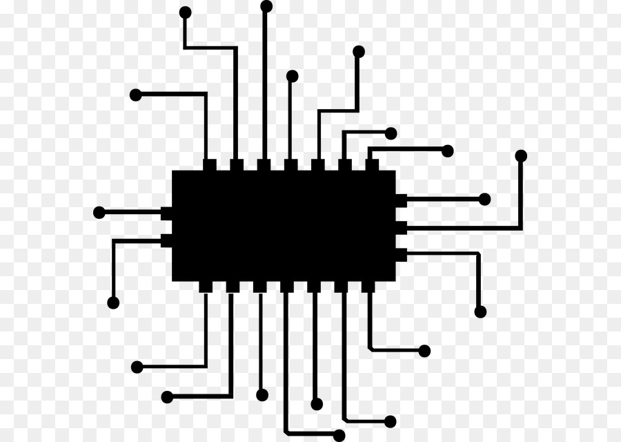 Los Circuitos Integrados Chips，Iconos De Equipo PNG