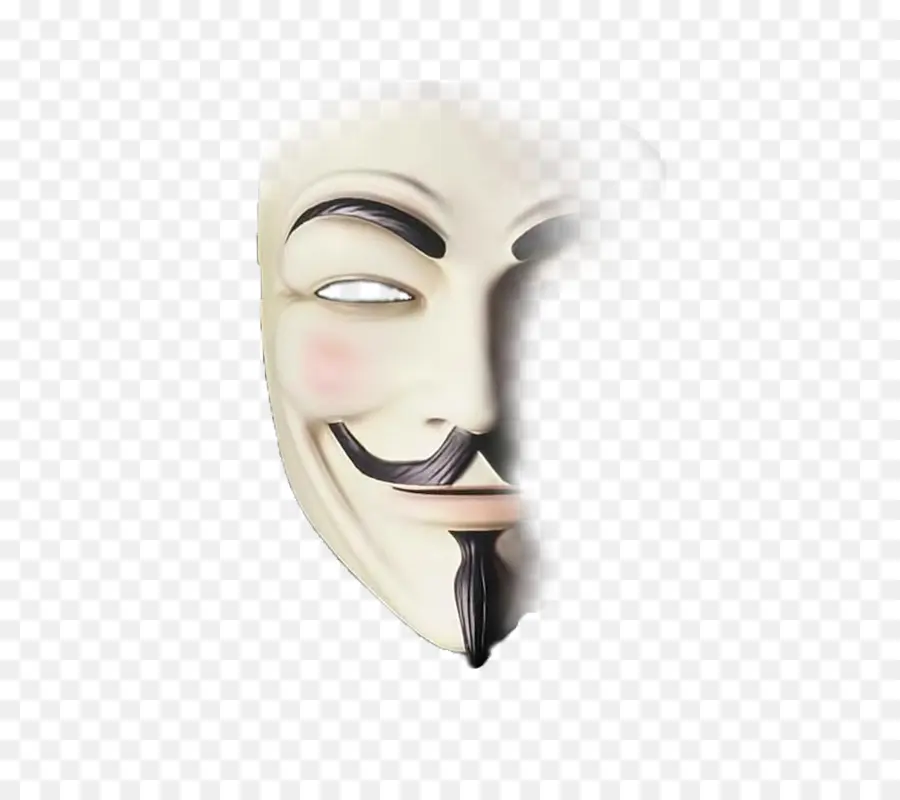 Máscara De Guy Fawkes，Anónimo PNG