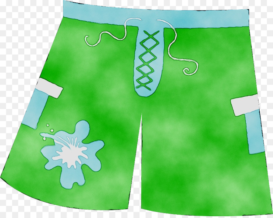 Pantalones Cortos，Verde PNG