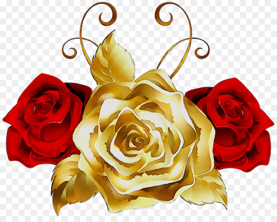 Rosa，Oro PNG