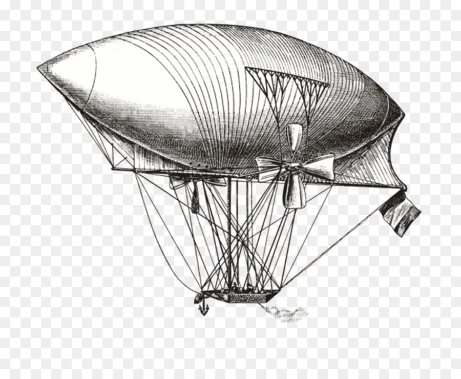 Dirigible，Pintura PNG