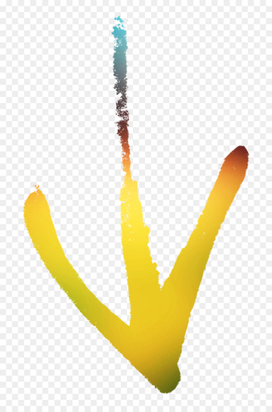 Amarillo，Dedo PNG