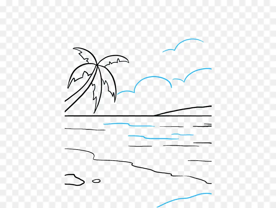 Dibujo，El Viento De La Onda PNG