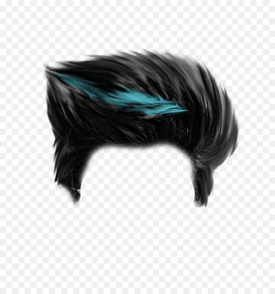 Pelo Negro，Rayo PNG