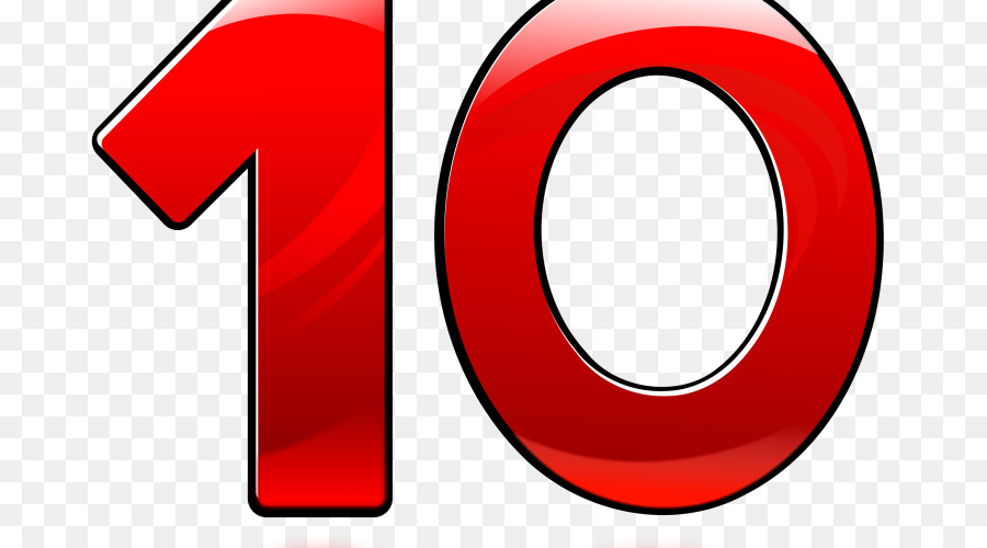 Numero 10，Dígito PNG