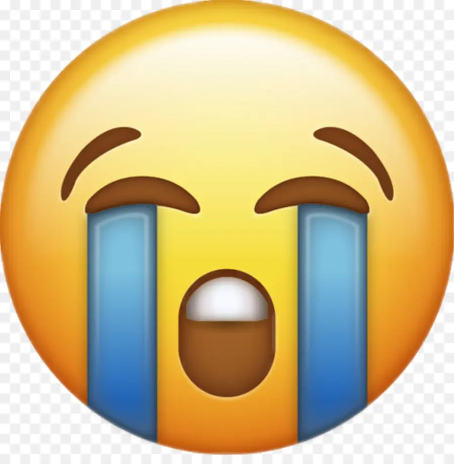 Cara Con Lágrimas De Alegría Emoji，Emoji PNG