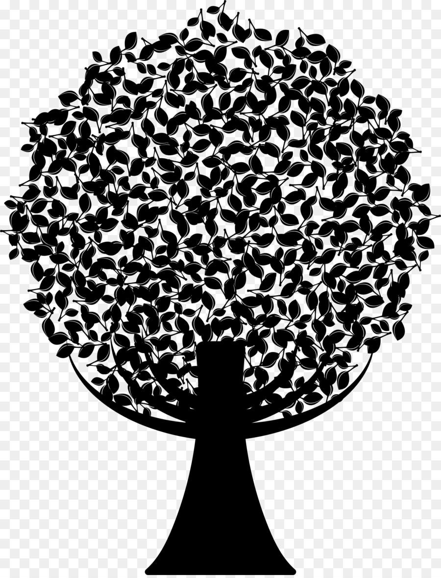 Árbol，Silueta PNG