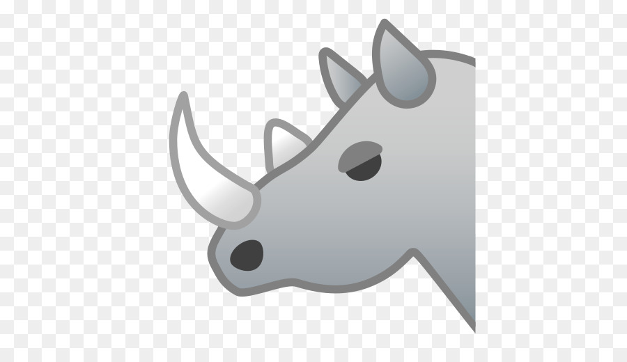 Rinoceronte，Emoji PNG