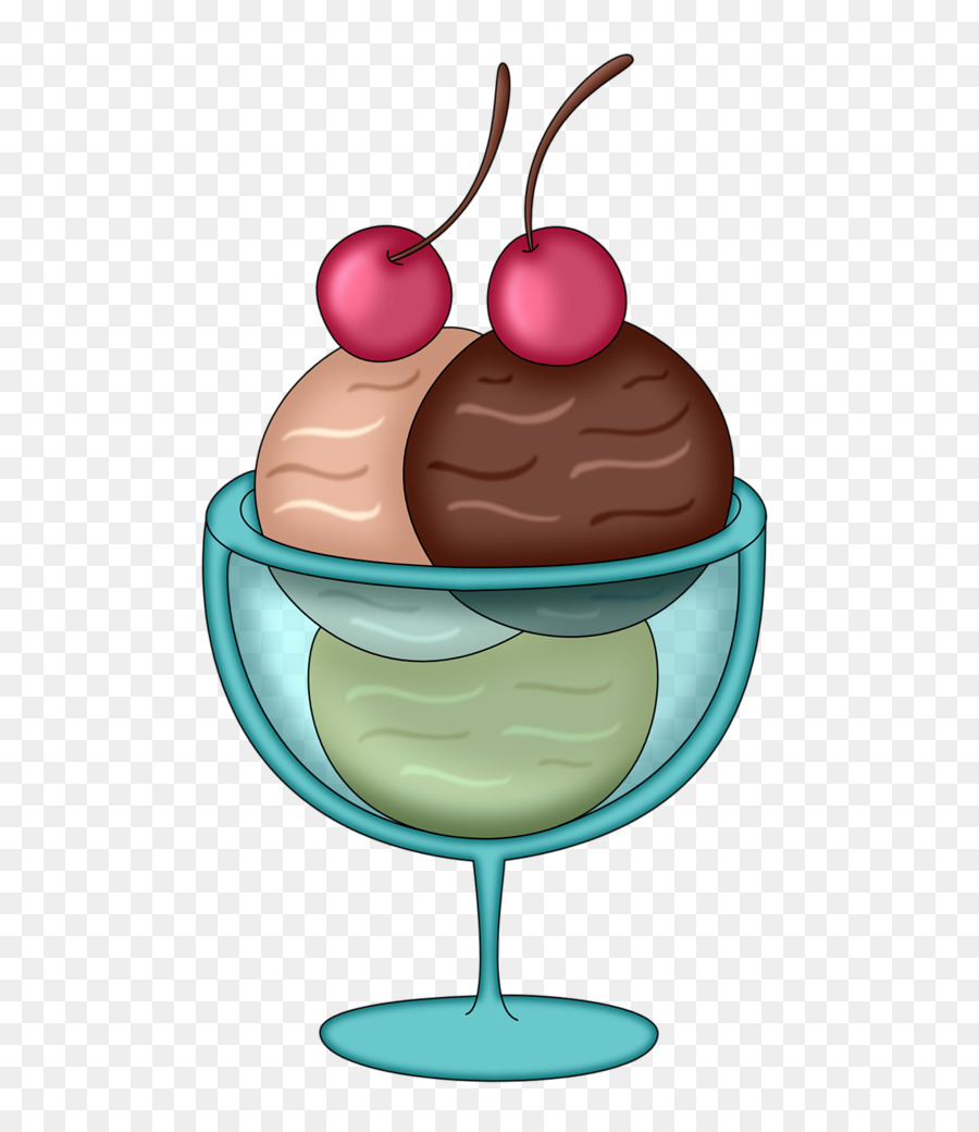 Helado，Helado Con Frutas Y Nueces PNG