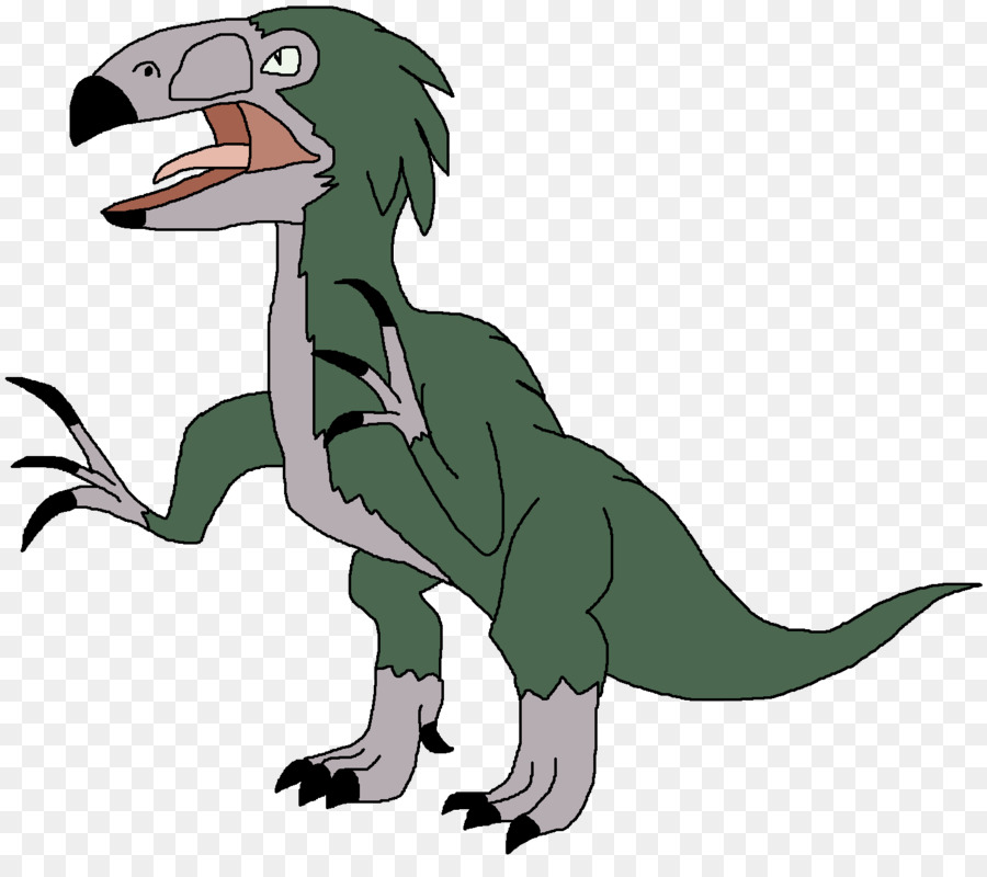 Tyrannosaurus，Erlikosaurus PNG