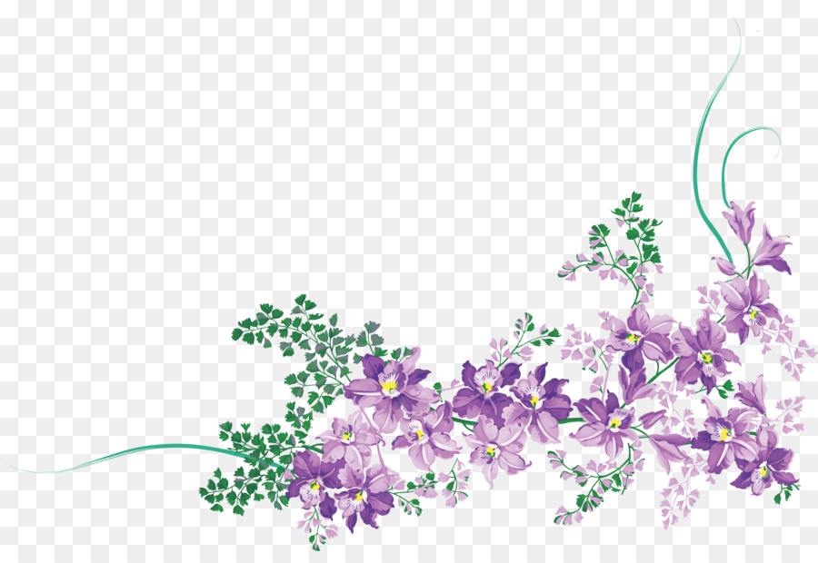 Diseño Floral，Flor PNG