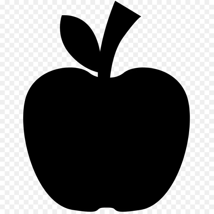 Apple，Silueta PNG