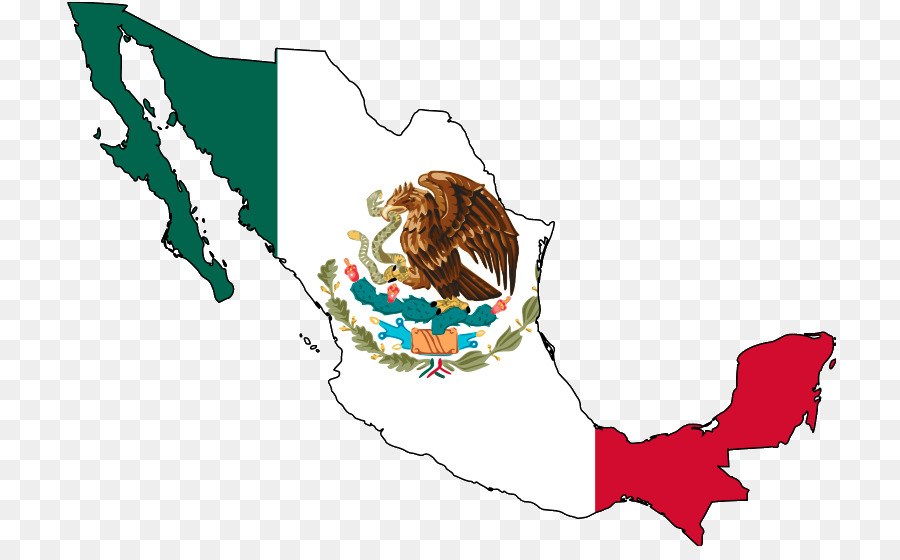 Mapa De México，Bandera PNG