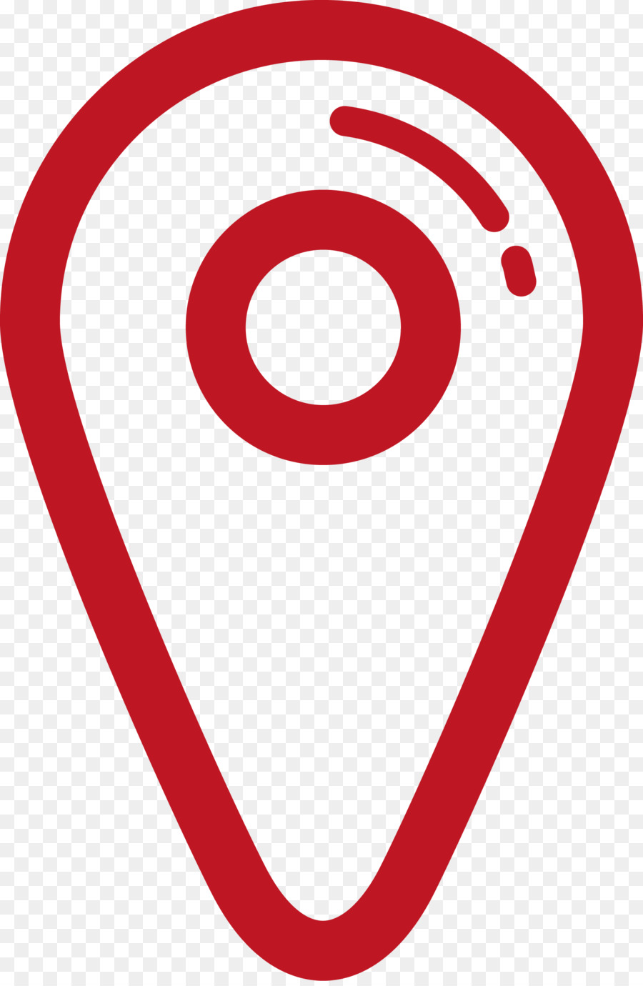 Pin De Ubicación Rojo，Mapa PNG