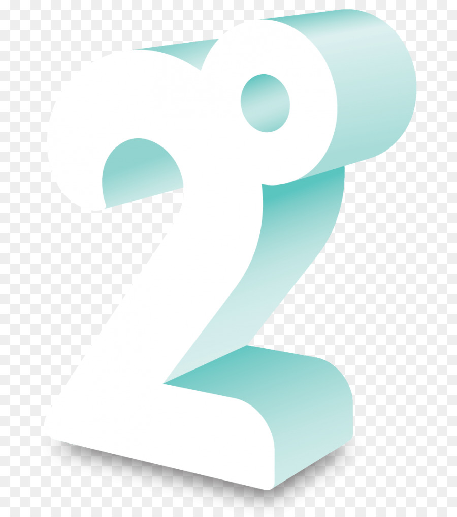 Numero 2，Dígito PNG