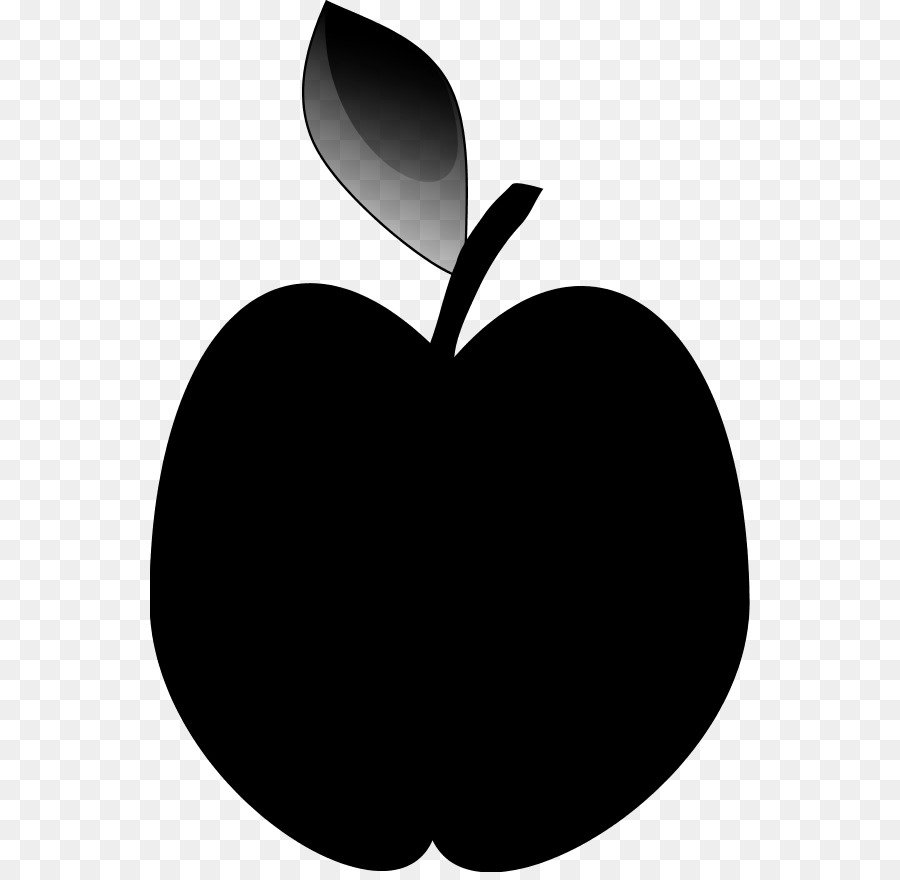 Manzana Negra，Silueta PNG