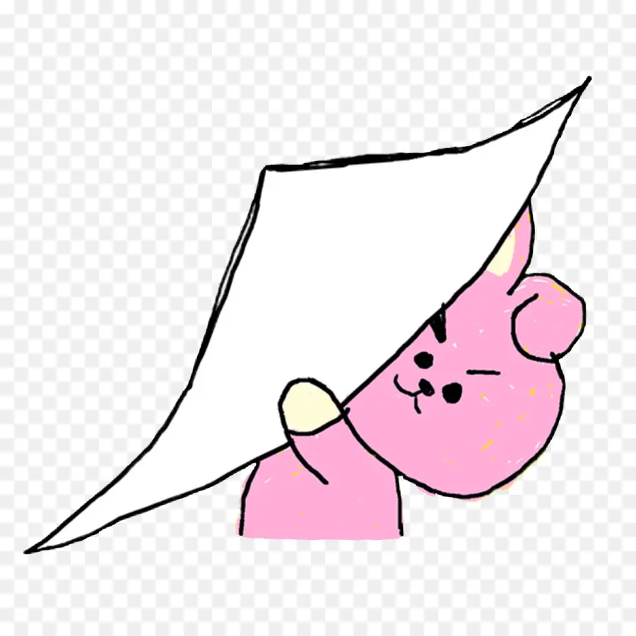 Oso Rosa，Papel PNG