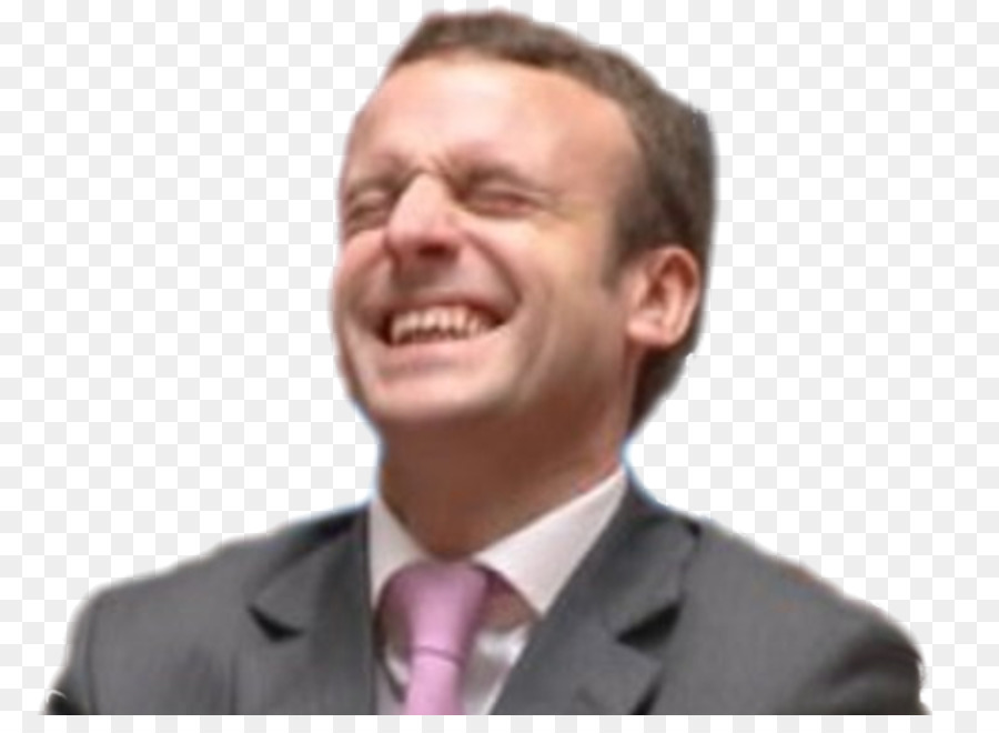 Emmanuel Macron，La Risa PNG