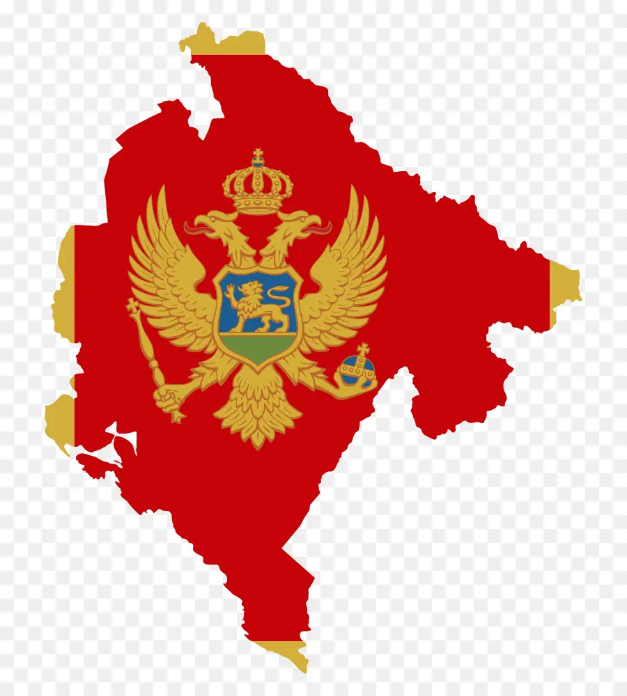 Montenegro，Bandera De Montenegro PNG