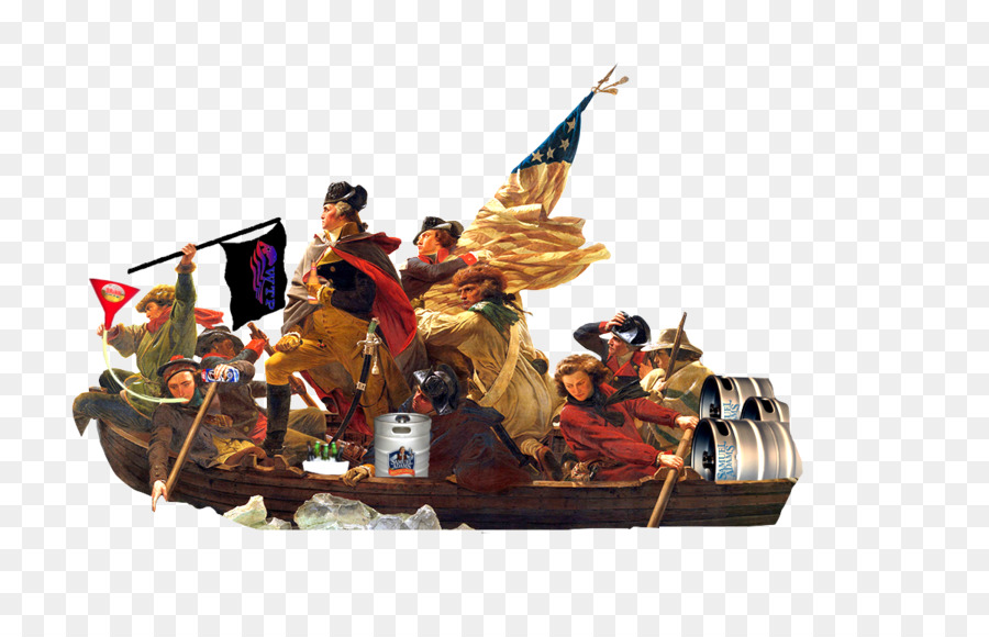 Washington Cruzando El Delaware，George Washington Cruzando El Río Delaware PNG