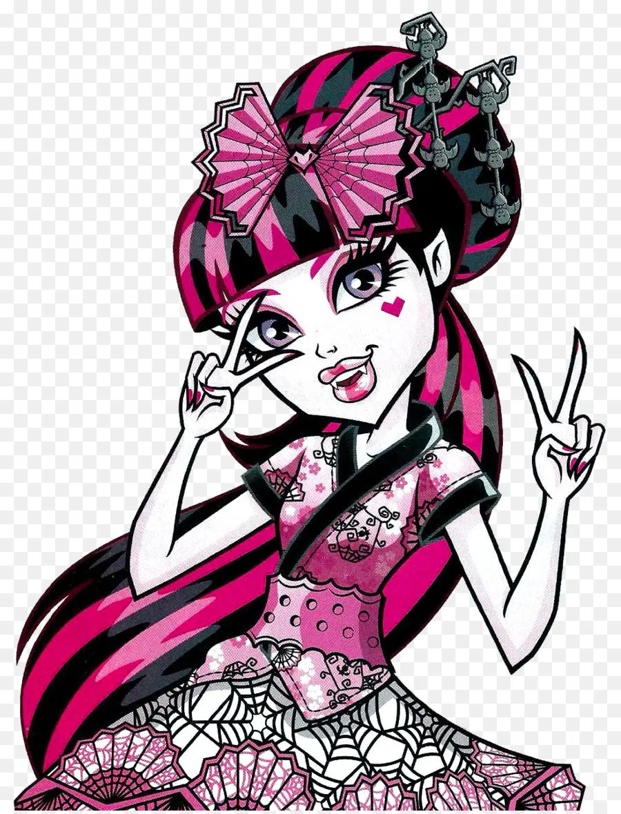 Monster High，Muñeca PNG