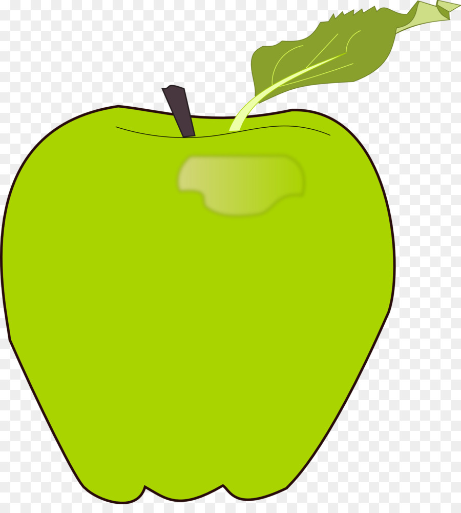 Manzana Verde，Saludable PNG