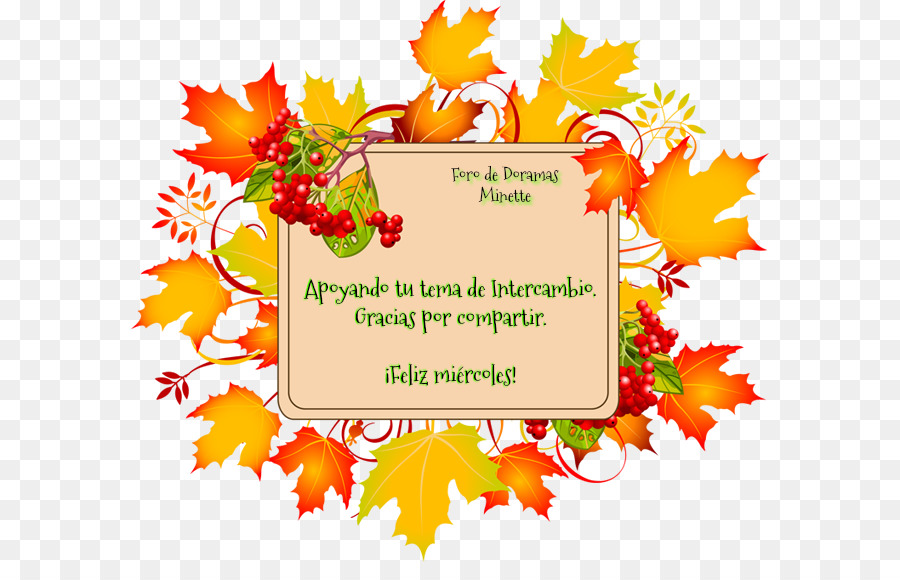 Otoño，Fronteras Clip Art PNG