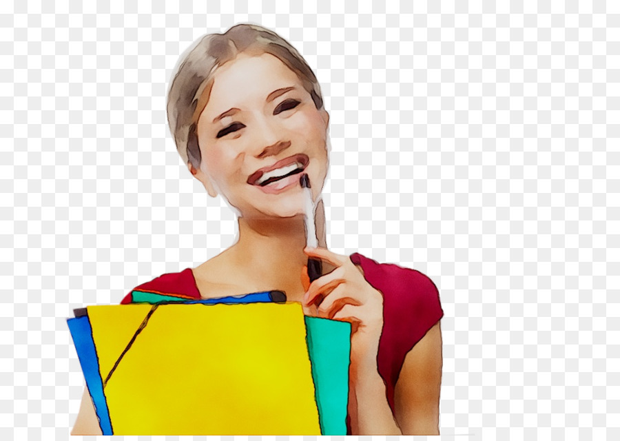 Estudiante Sonriente，Libros PNG