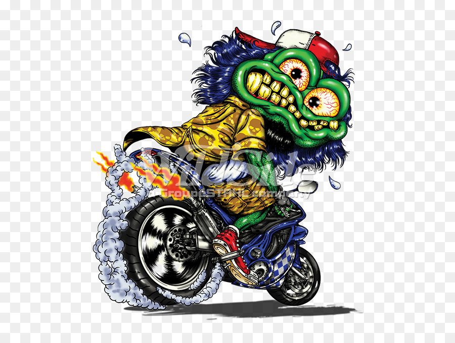 Monstruo Verde，Motocicleta PNG