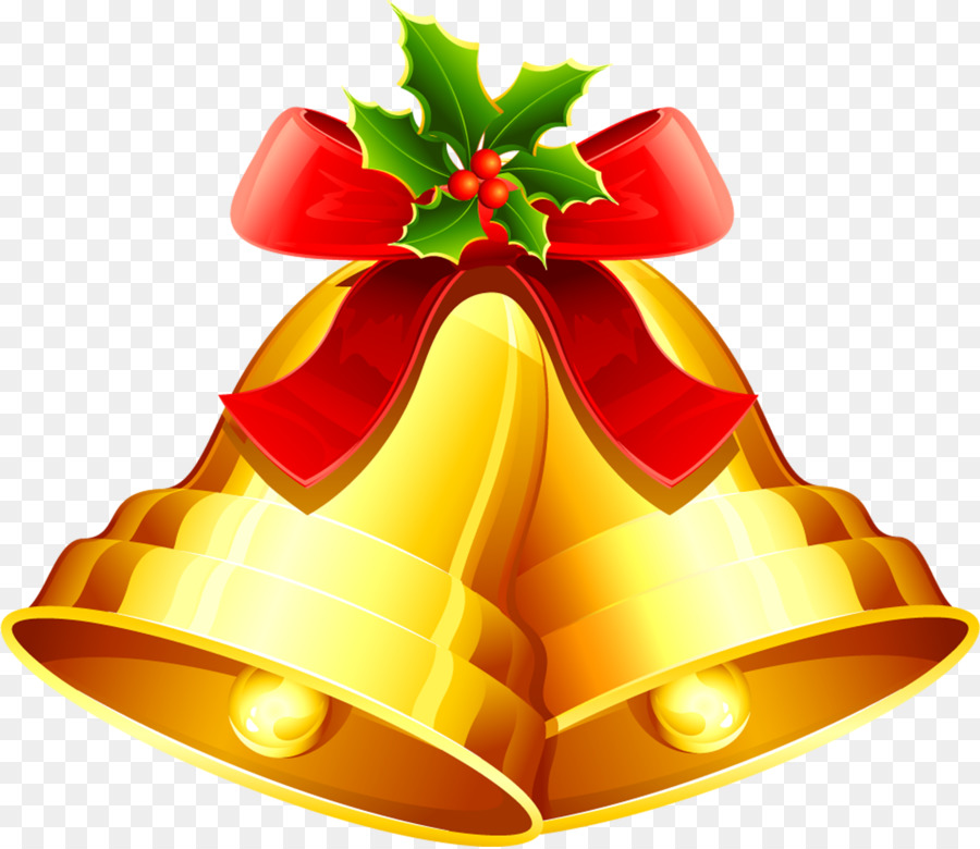 Campanas De Navidad，Oro PNG