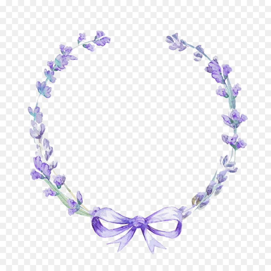 Corona De Lavanda，Floral PNG