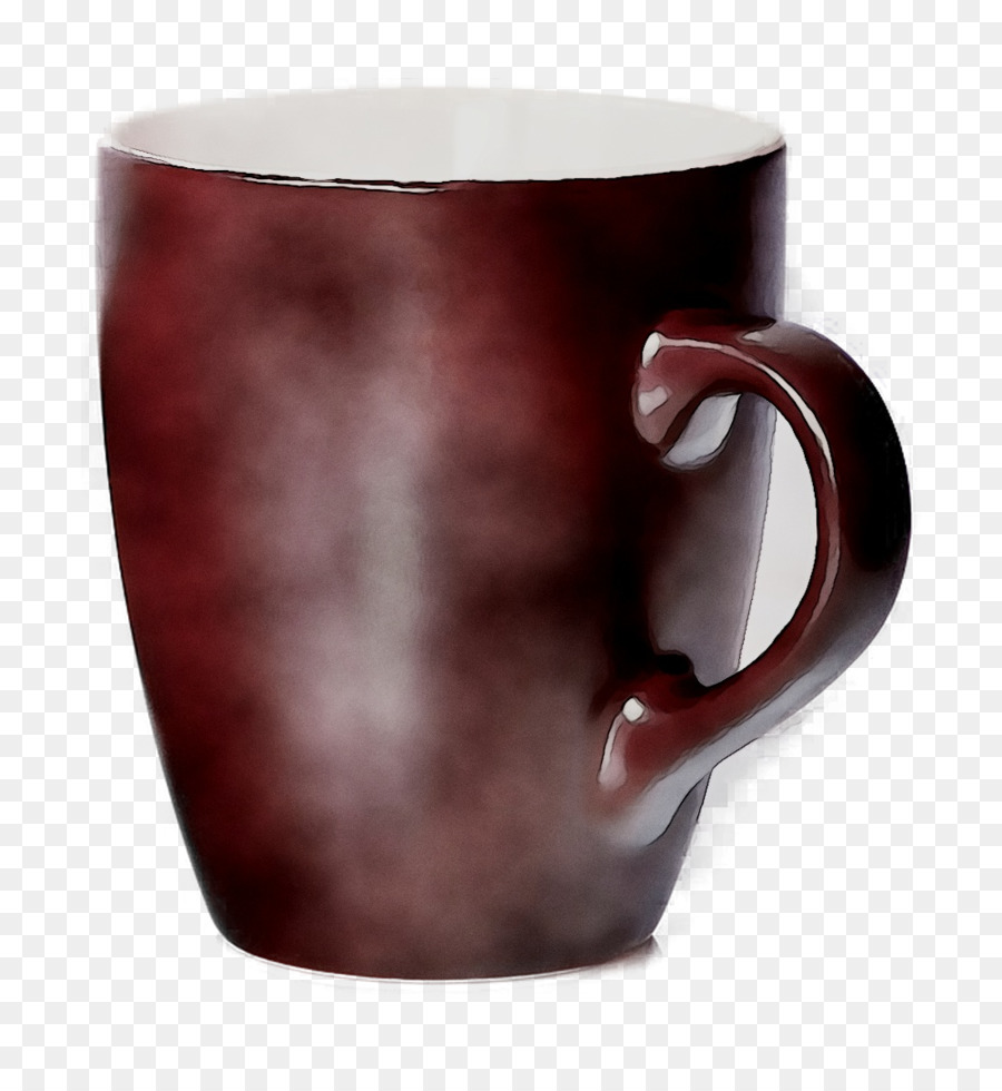 Taza Marrón，Cerámico PNG