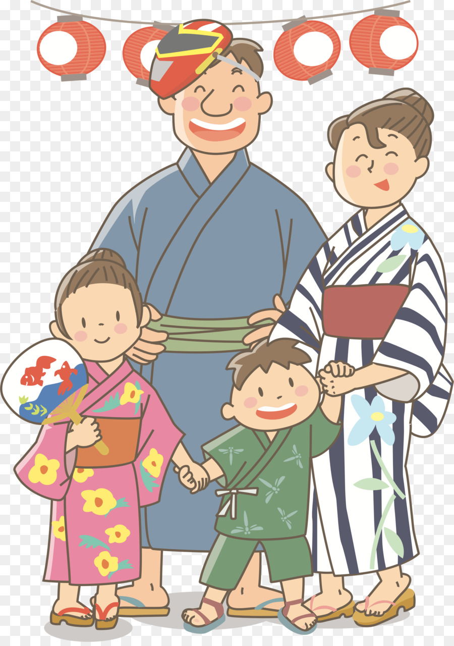 Yukata，Kimono PNG