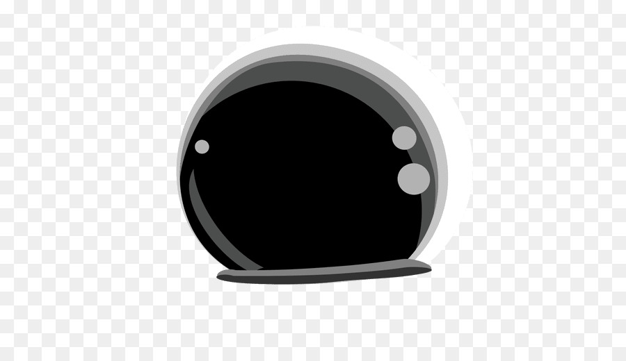 Casco De Astronauta，Negro PNG