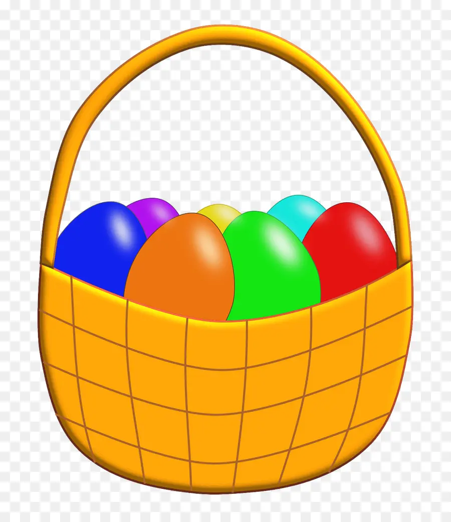 Huevo De Pascua，Cesta PNG