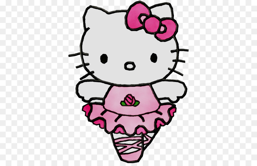 Bailarina De Hello Kitty，Hola Gatito PNG