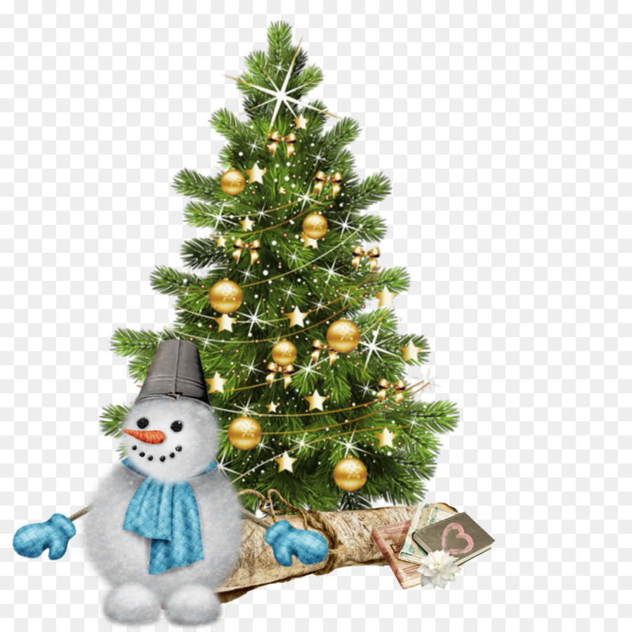 Árbol De Navidad，Oso De Peluche PNG