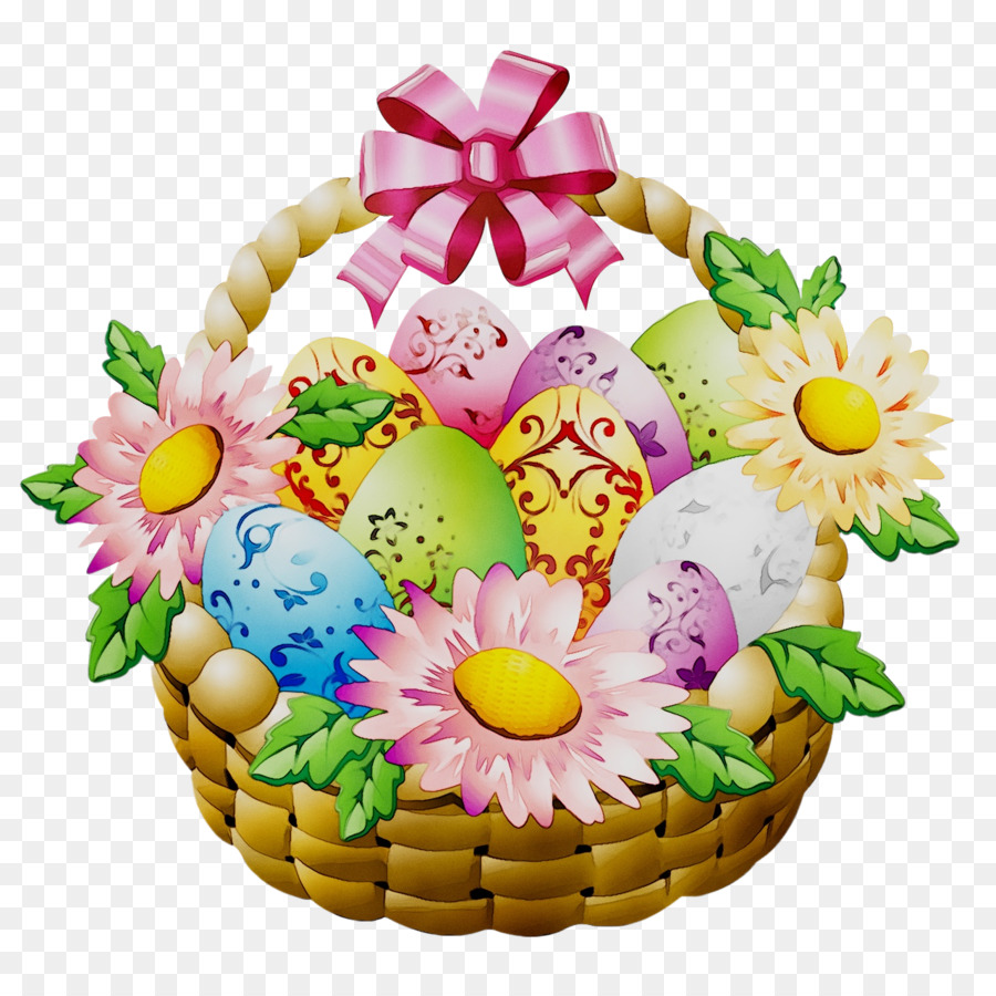 Conejito De Pascua，Canasta De Pascua PNG