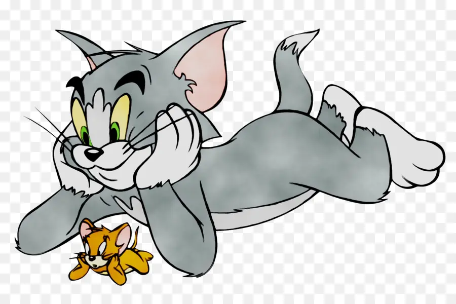 Gato Y Ratón De Dibujos Animados，Personajes PNG