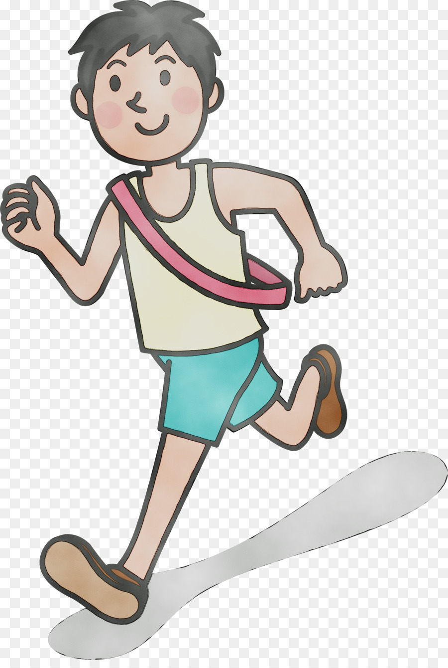 Chico Corriendo，Correr PNG