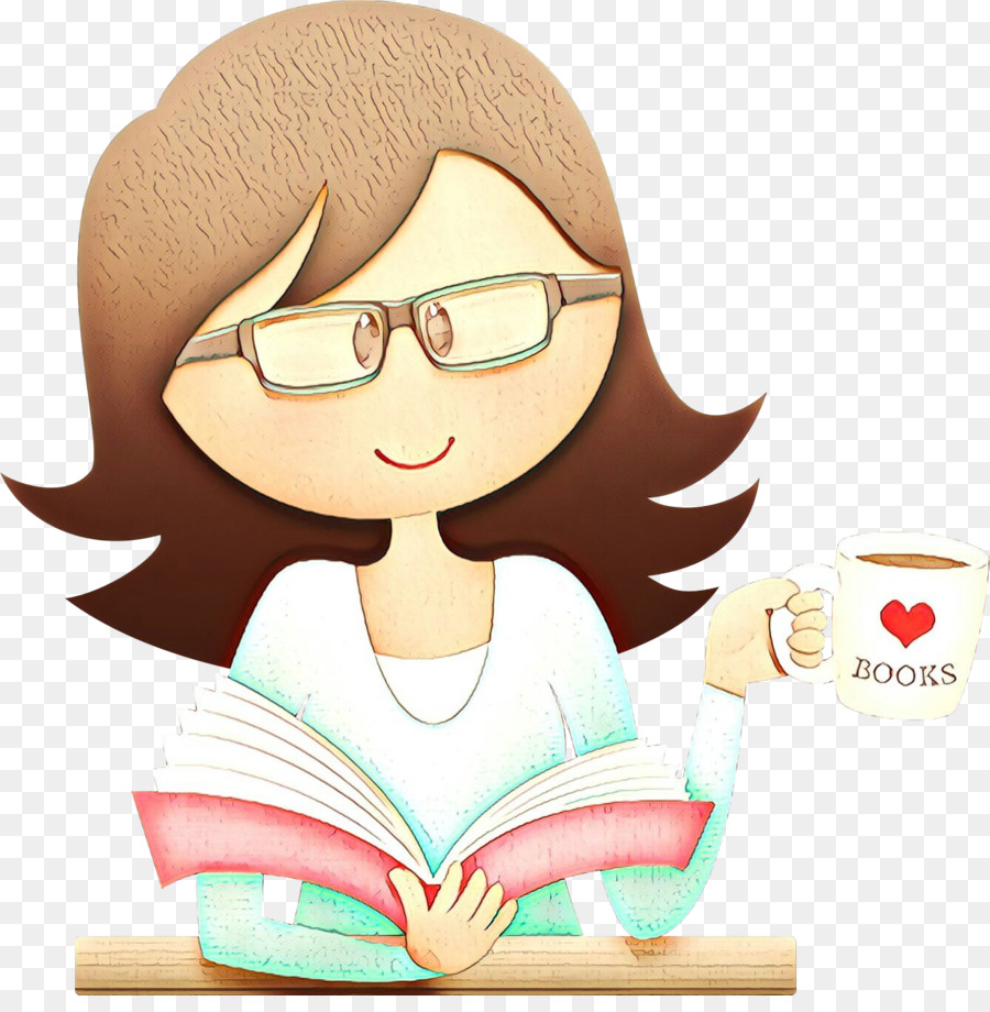 Mujer Leyendo，Libro PNG