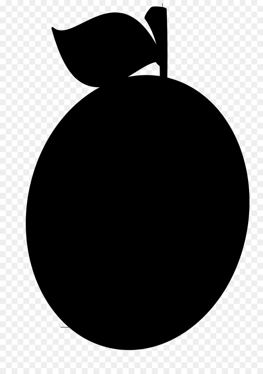 Manzana Negra，Silueta PNG