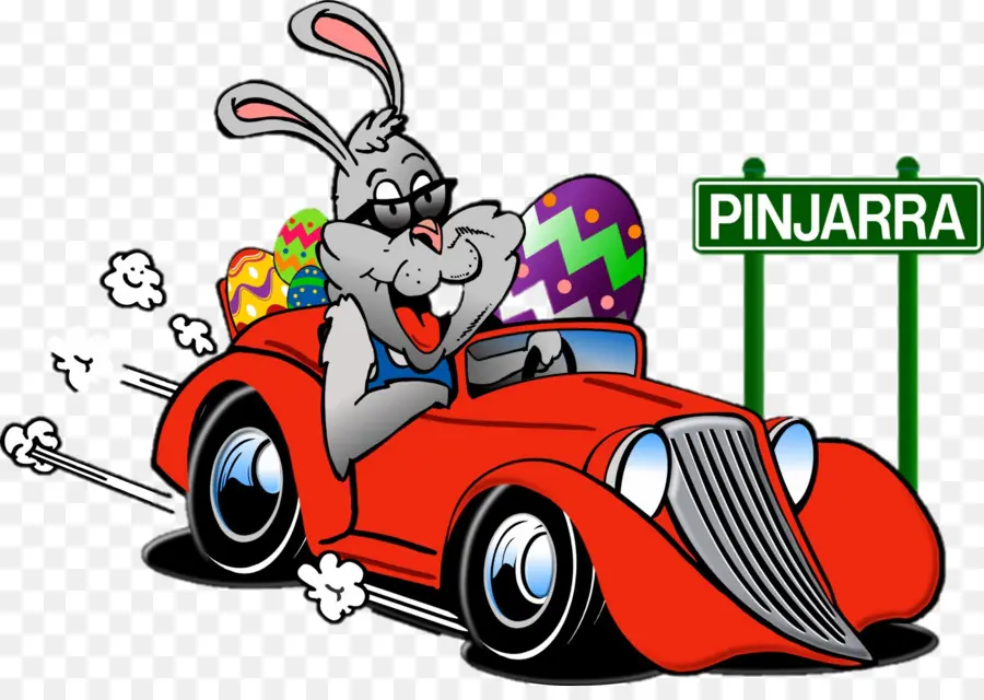 Conejito De Pascua，Auto PNG