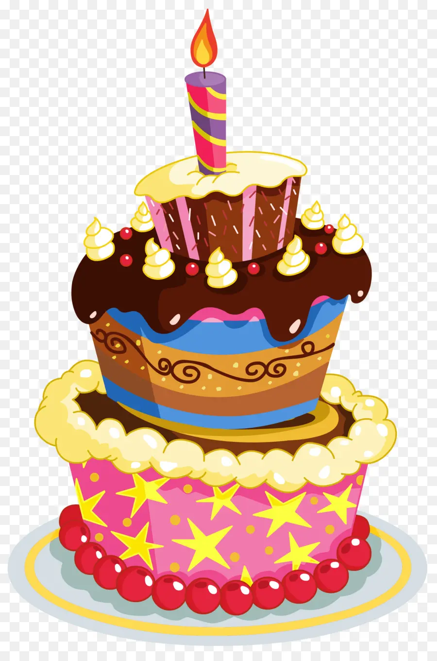 Pastel De Cumpleaños，Pastel PNG