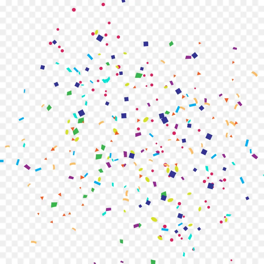 Confeti，Vistoso PNG