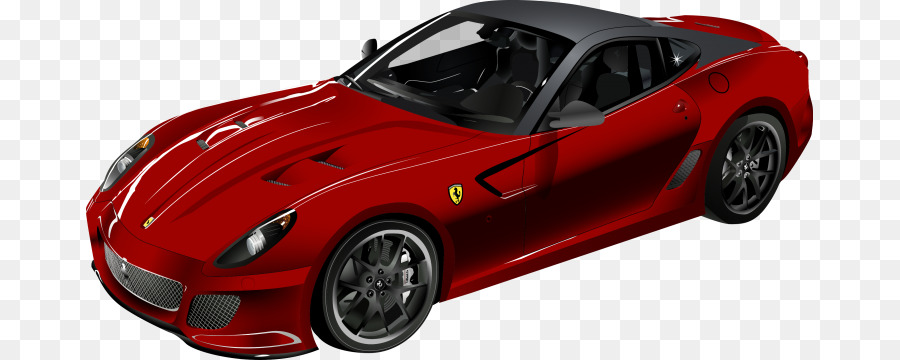 Coche Deportivo Rojo，Lujo PNG