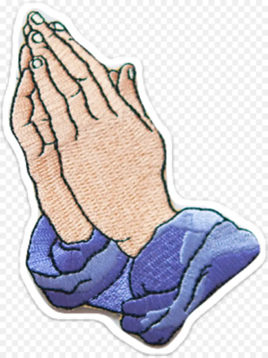 Las Manos En Oración，Emoji PNG
