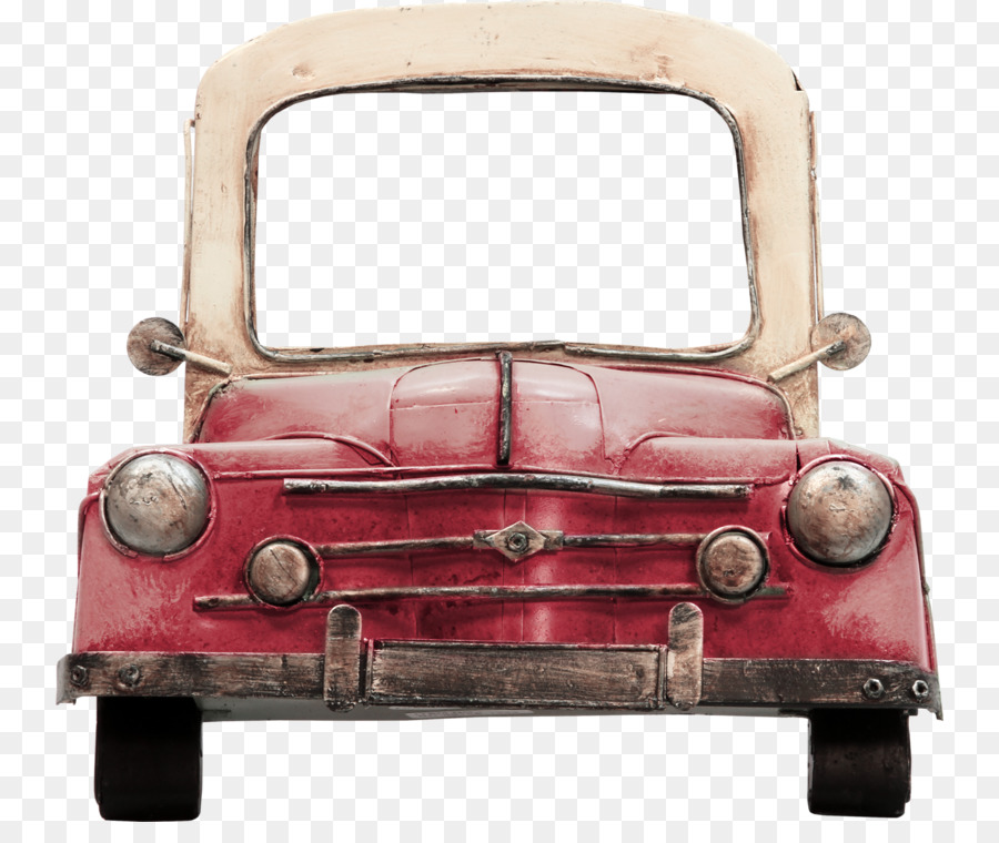 Coche Antiguo Rojo，Clásico PNG