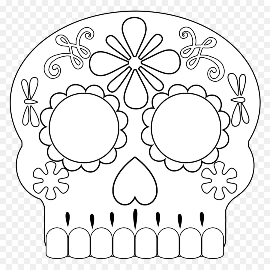 Calavera，Mascarilla PNG